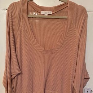 Spiritual Gangster Long Sleeve Batwing Top, Medium, NWT